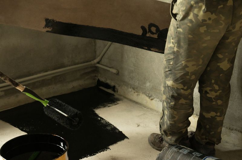 Completed Basement Waterproofing